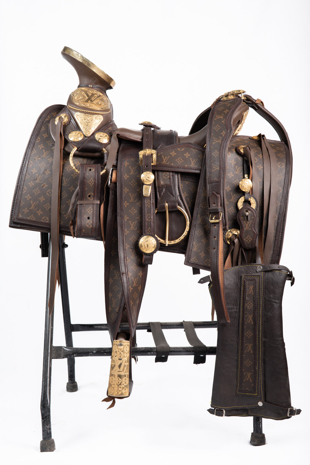 MONTURA CUADRADA CHOCOLATE MODELO LV