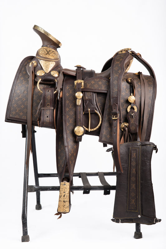 MONTURA CUADRADA CHOCOLATE MODELO LV