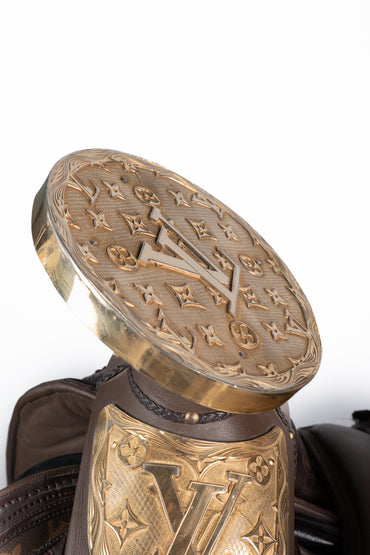 MONTURA CUADRADA CHOCOLATE MODELO LV