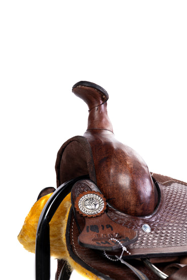 MONTURA TEXANA PETATILLO ECONOMICO FUSTE 14 1/2 CHOCOLATE