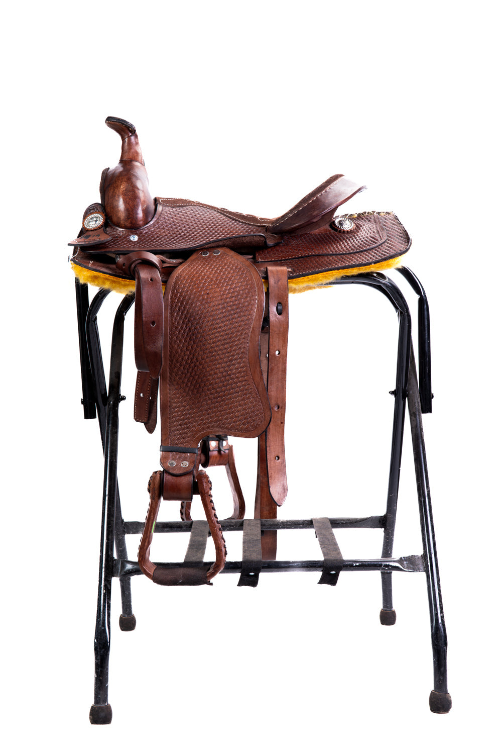 MONTURA TEXANA PETATILLO ECONOMICO FUSTE 14 1/2 CHOCOLATE